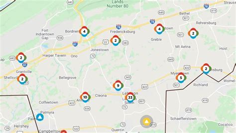 met ed outage report|met ed outages map.